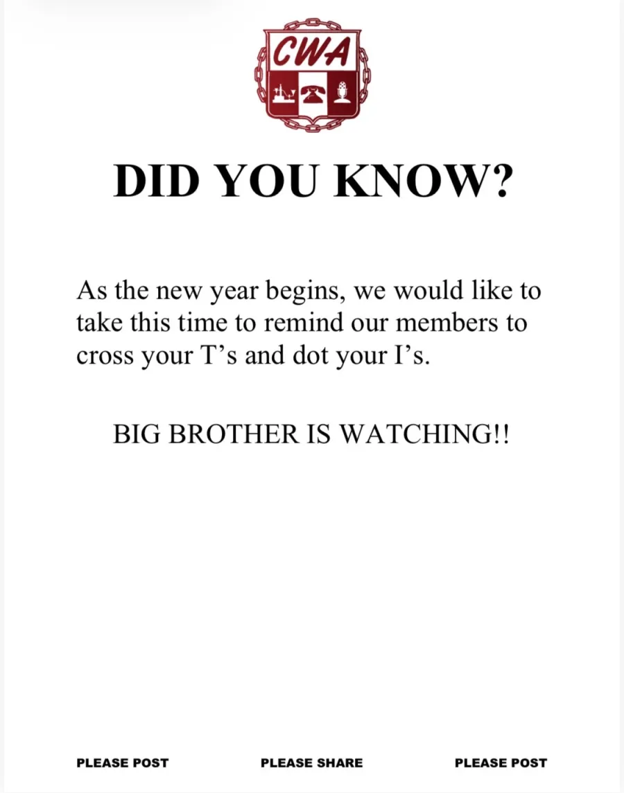 Big Brother Is Watching!